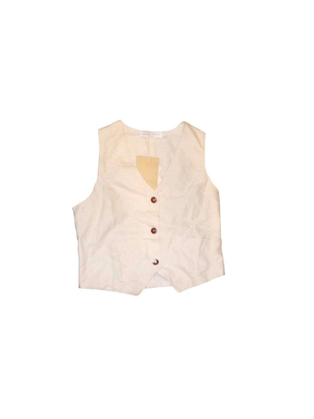 Savannah Morrow Jada Vest NWT 100% Peace Silk, XS